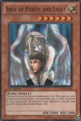Yu-Gi-Oh! - Soul of Purity and Light (SDLS-EN016) - Structure Deck: Lost Sanctuary - 1st Edition - Common