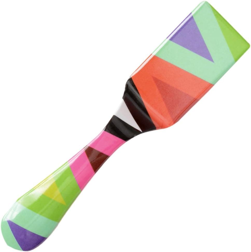French Bull 8-inch Melamine Flexible Nonstick Serving Spatula Turner for Cooking, Baking, Mixing, Pancake, Cake, Pie, Dishwasher Safe, One Size, Viva