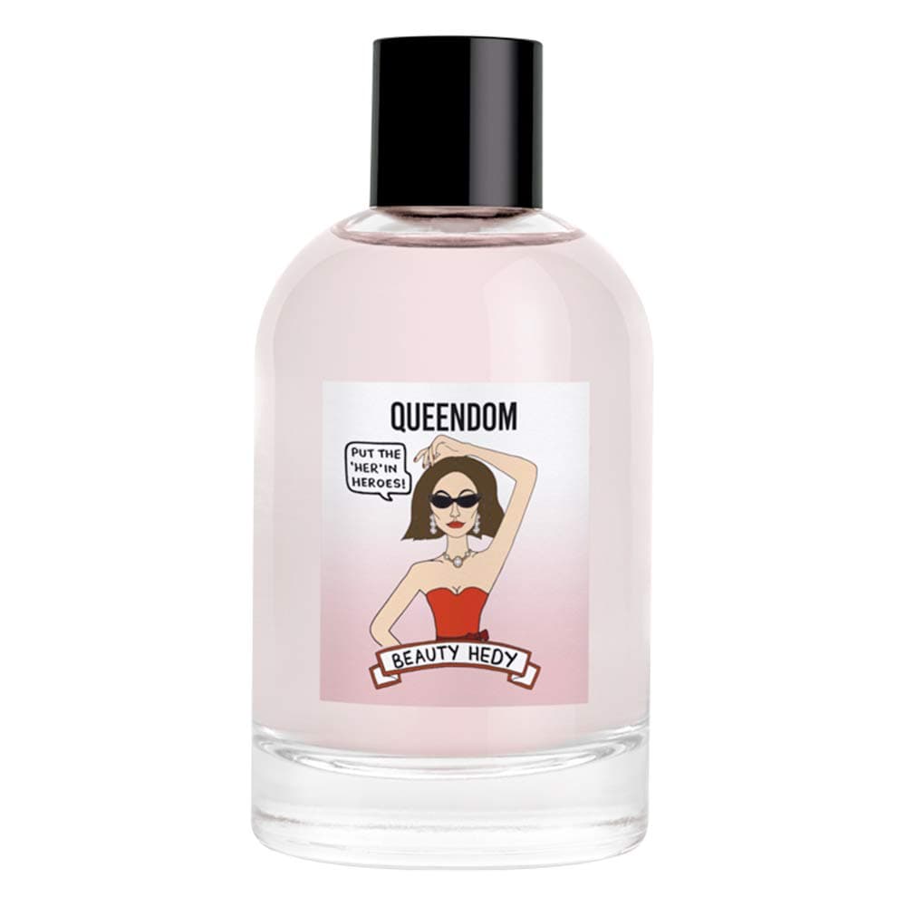 Queendom Perfume Beauty Hedy for Women | Floral Milky Fragrance | 100ml Eau de Parfum Spray | Cruelty Free, Paraben Free, Sulfate Free