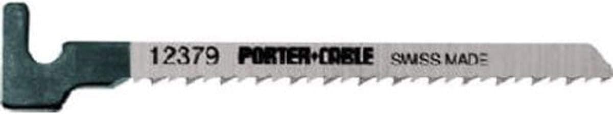 PORTER-CABLE Bayonet Saw Blade, Wood Cutting, Hook-Shank, 3-1/2-Inch, 10-TPI, 5-Pack (12379-5)