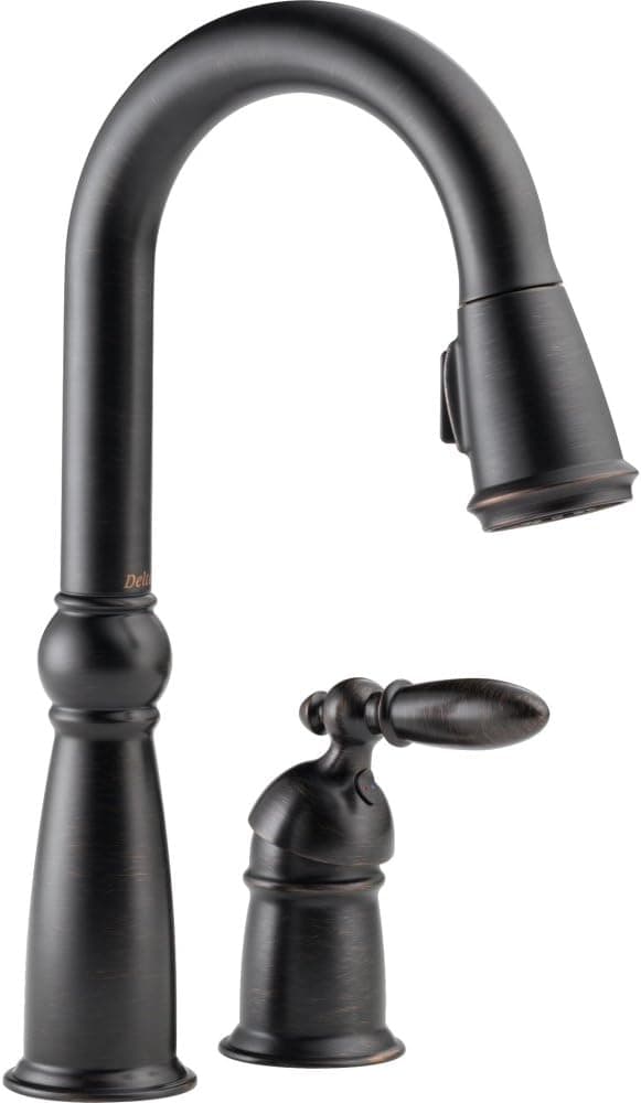 DELTA FAUCET 9955-RB-DST, 6.69 x 12.00 x 6.69 inches, Venetian Bronze
