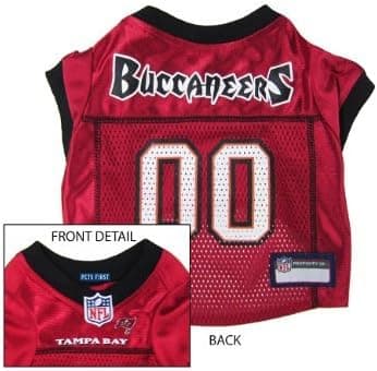 Pets First EPTBJ-XS Tampa Bay Buccaneers NFL Dog Jersey - Extra Small