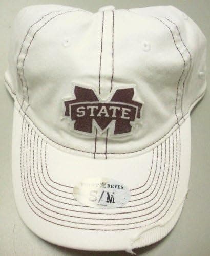 Mississippi State Slouch Fitted Hat by Adidas Size S/M EI59Z