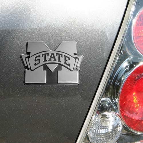 Mississippi State Bulldogs Chrome Auto Emblem