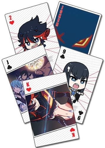 Great Eastern Entertainment Kill La Kill: Playing Cards, 5", Multicolor