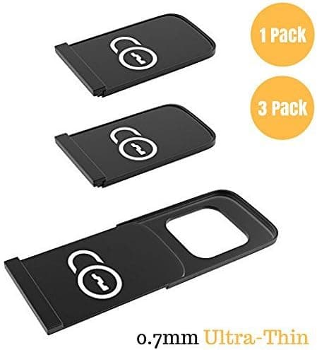 Blink Metal Laptop Camera Cover Slide - for All Mac and Many PC laptops Including MacBook Pro 2017 (1 Pack)