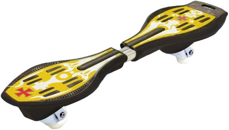 Ripstik Caster Board - Radically Intense Acceleration Waveboard with 360 Degree Caster Trucks and Anti Slip Concaved Platform for Kids Ages 8 and Up | Portable Lightweight Skateboard