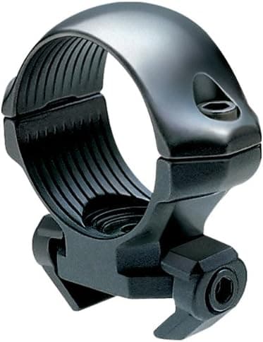 Millett Matte Angle-Loc Windage Adjustable Scope Rings, High Height, Smooth