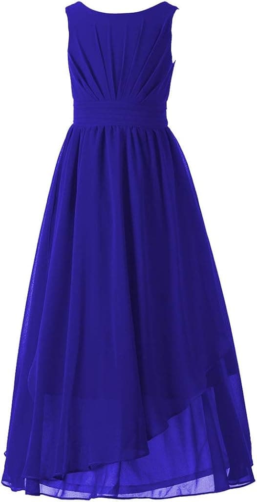 Happy Rose 7-16 Chiffon Girls Junior Bridesmaid Dress