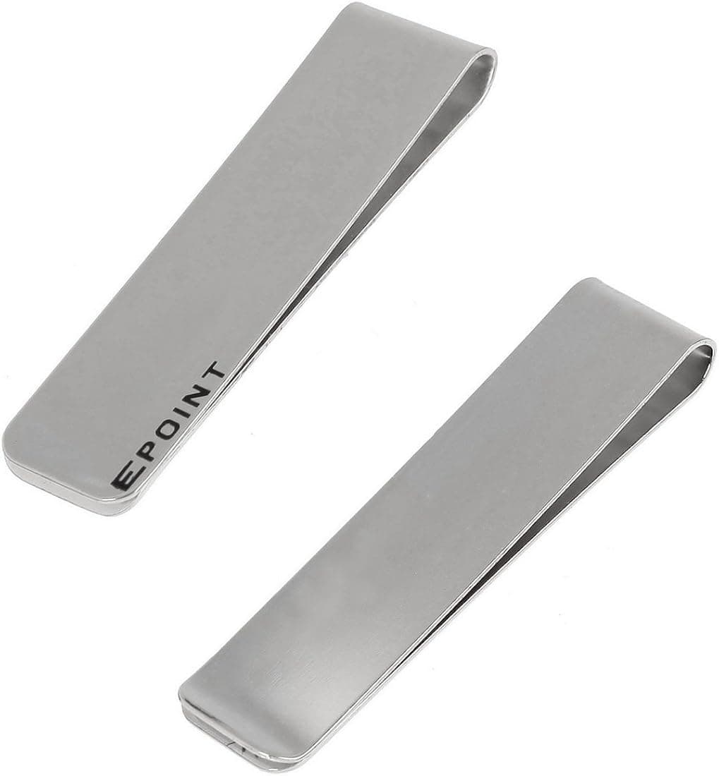 Epoint Men's Money Clips, More Designs, Casual Money Clip Wallet for Daily Use