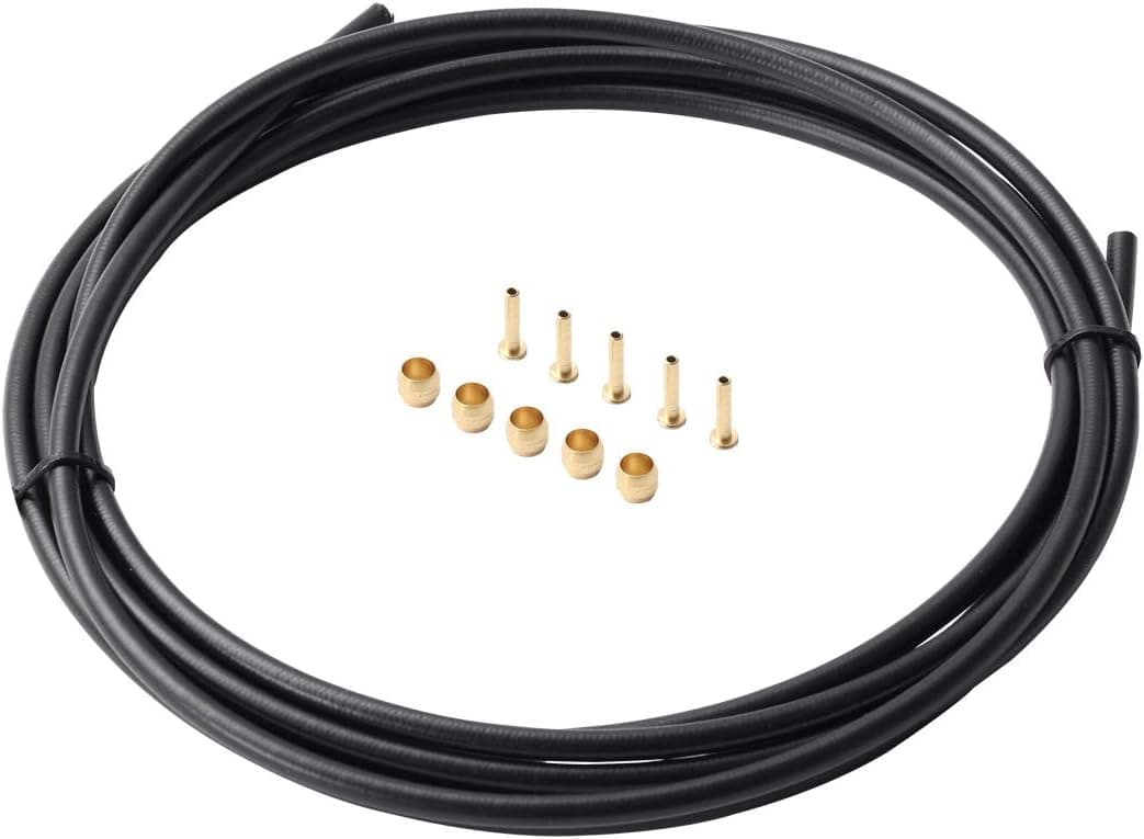 Dymoece 3000mm Hydraulic Disc Brake Hose Kit for Shimano BH59 system-Including 5 brass olives and 5 brass inserts