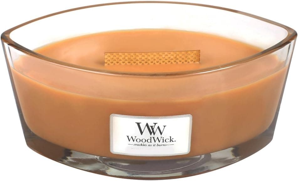 WoodWick Hot Toddy HearthWick Flame Large Oval Jar Scented Candle - 16 Ounces