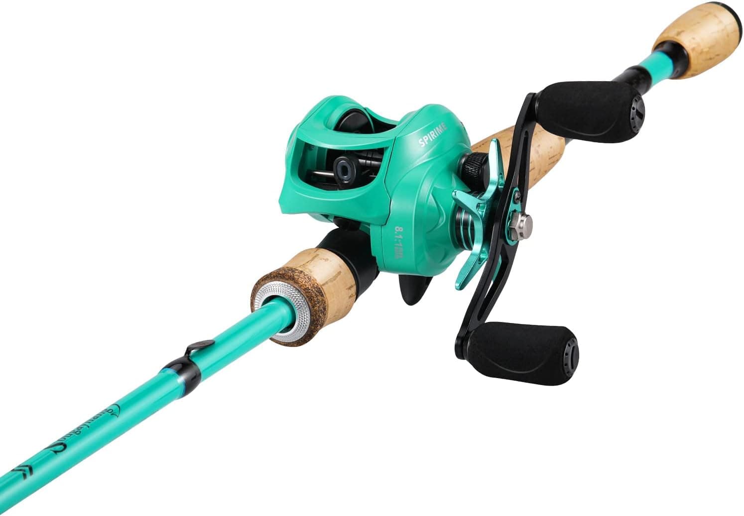 Sougayilang Baitcaster Rod and Reel Combo, 2Pc Fishing Pole and Baitcasting Combo