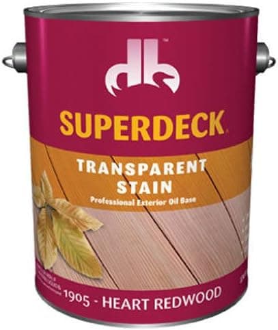 Duckback Products DP-1905-4 Wood Stain, Heart Red