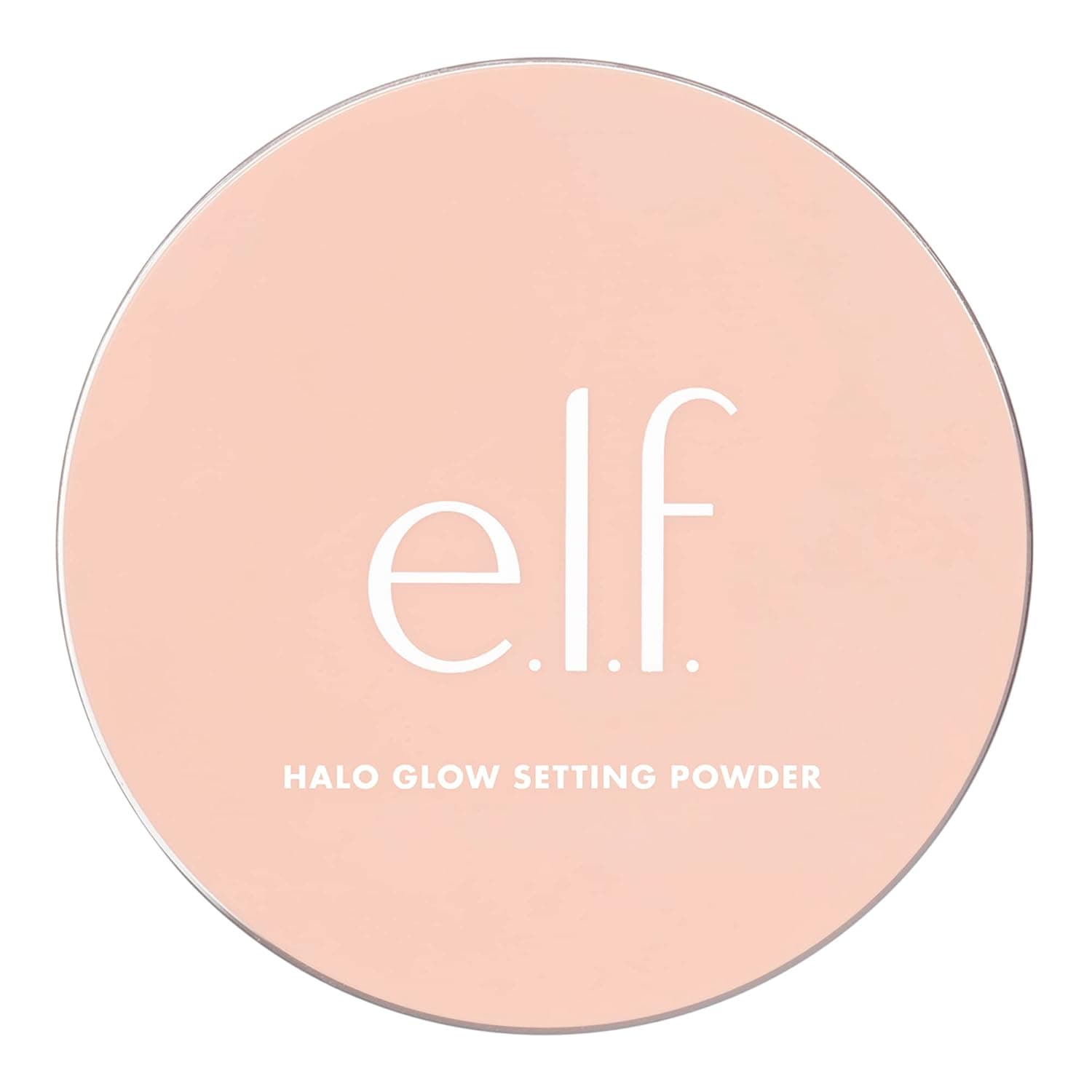 e.l.f. Halo Glow Soft Focus Setting Powder, Silky Setting Powder For Creating Soft Glow Without Shine, Smooths Pores & Lines, Light Pink