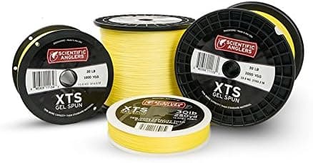 Scientific Anglers XTS Gel Spun Fly Line Backing, Yellow