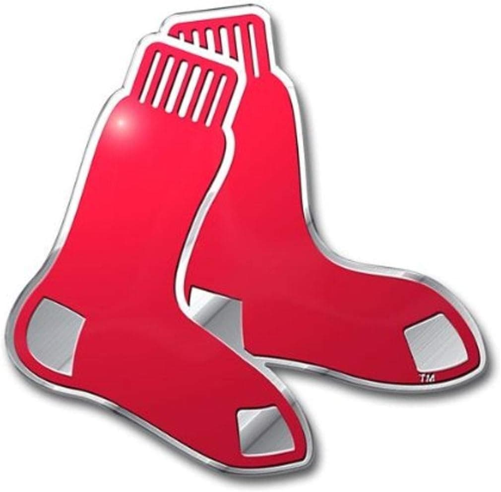 MLB - Boston Red Sox Heavy Duty Aluminum Color Emblem