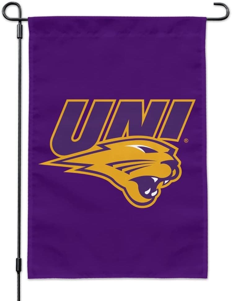 University of Northern Iowa Panthers Logo Garden Yard Flag