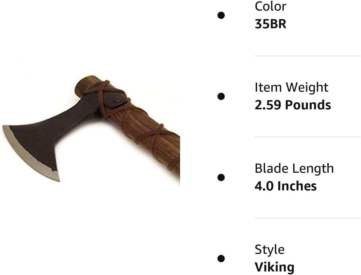 Medieval Warrior Small Viking Axe (35BR)