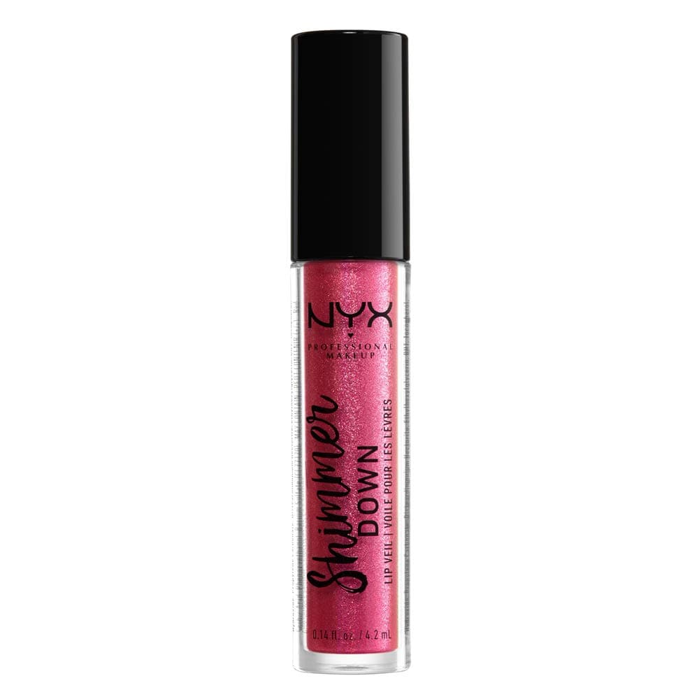 NYX PROFESSIONAL MAKEUP Shimmer Down Lip Veil, Pink Pong