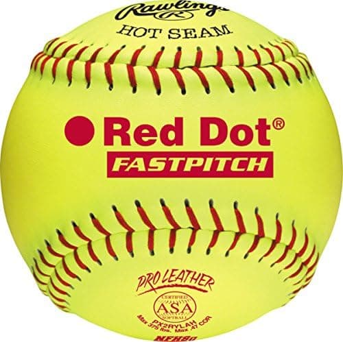 Rawlings | RIF Soft-Dot ASA NFHS Official Fastpitch Softball | PX2RYLAH | 12" | 12 Count