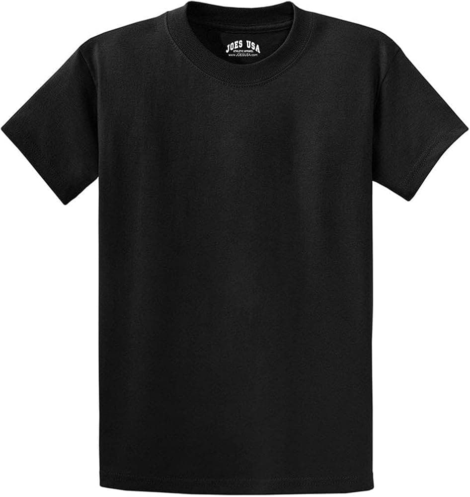Joe's USA Mens 50/50 Cotton/Poly T-Shirts in Regular, Big and Tall Sizes