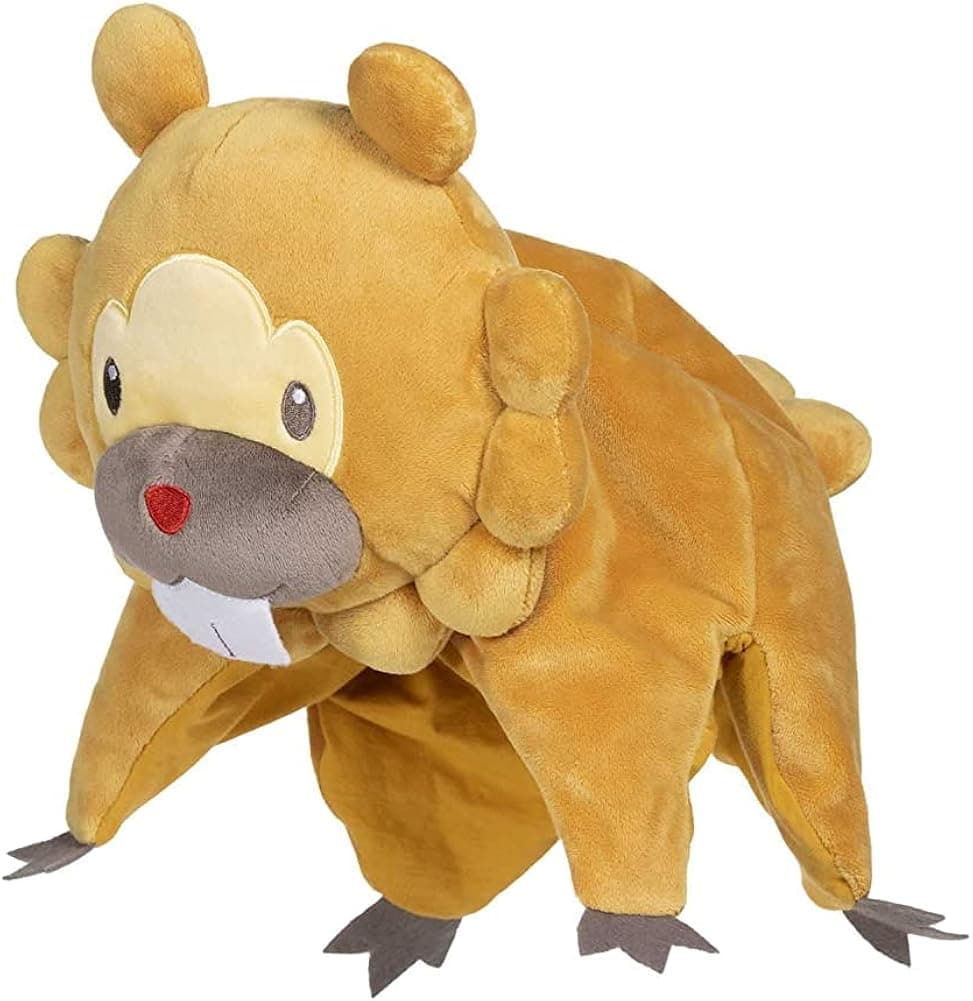 Pokemon Center Bidoof Plush Hat (One Size-Adult)