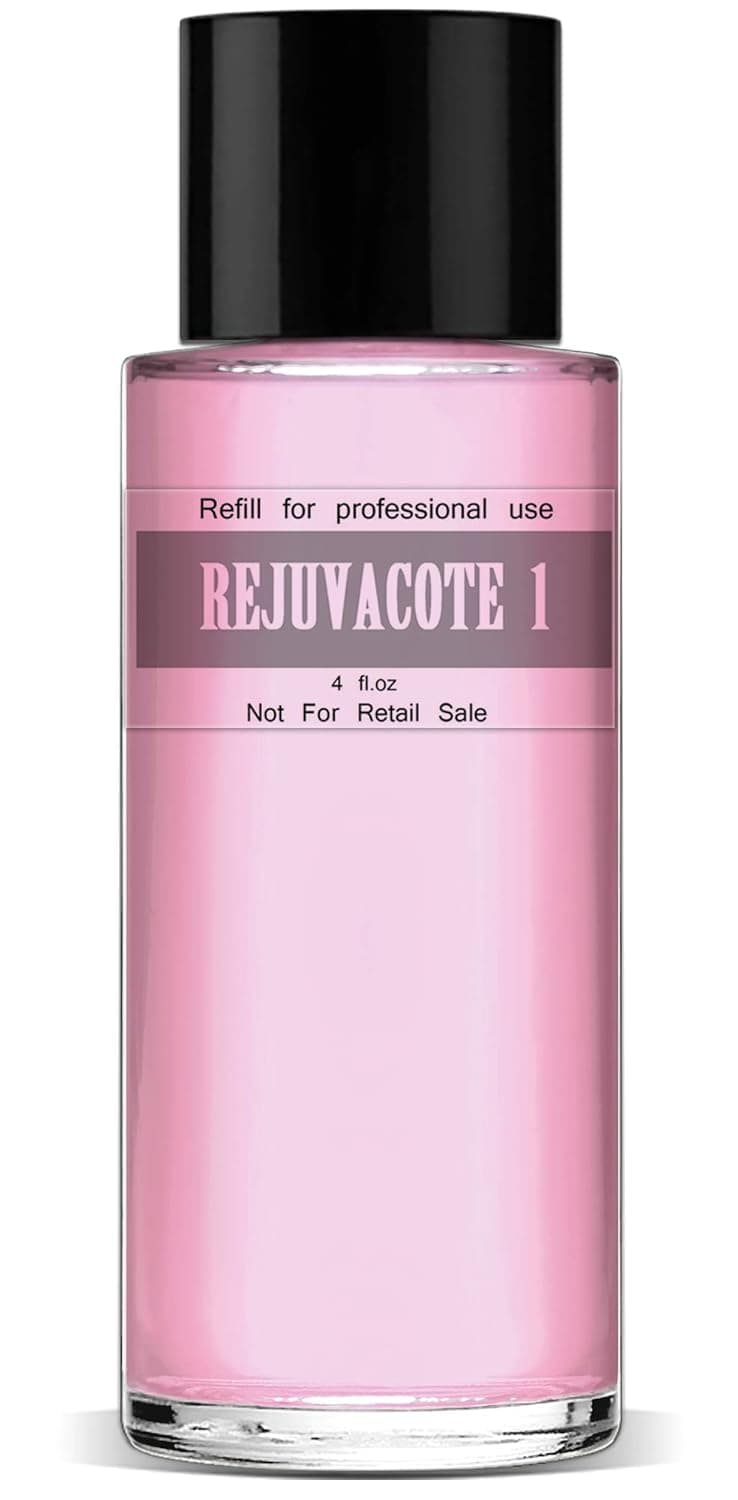 duri Rejuvacote 1 Original Maximum Strength Nail Growth System Base, Top Coat - Nails Hardening, Repair, Chipping, Strengthen, Breaking and Brittle Treatment, 4 Oz (Refill)