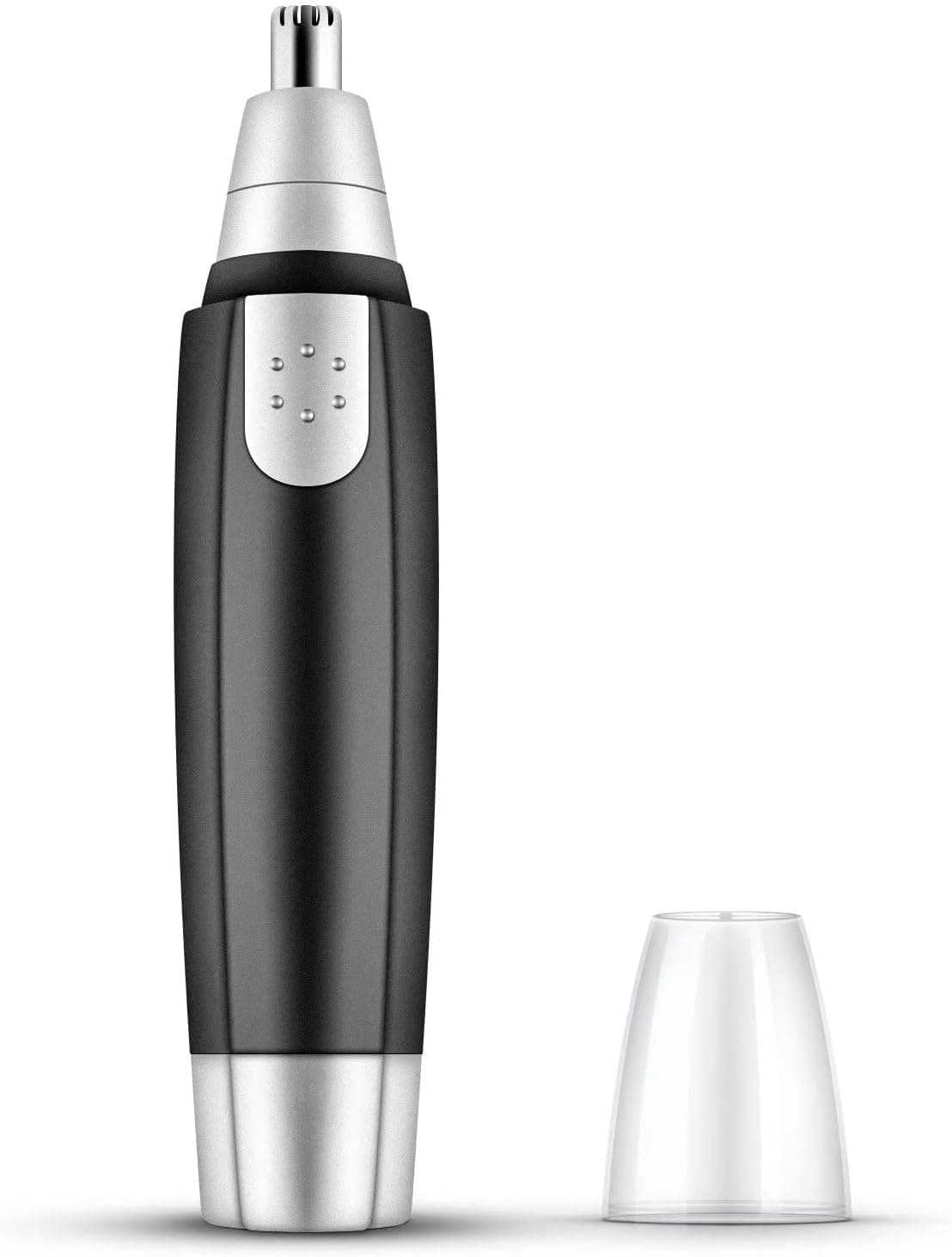 Painless Ear and Nose Hair Trimmer for Men and Women, Battery-Operated Nose Hair Remover
