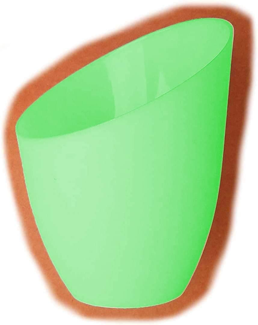 2-Pack Replacement Plastic Lamp Shade for LED Floor Lamp [green]