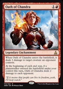 Magic The Gathering - Oath of Chandra (113/184) - Oath of The Gatewatch