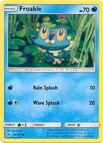 Froakie - 22/131 - Common - Reverse Holo - Forbidden Light