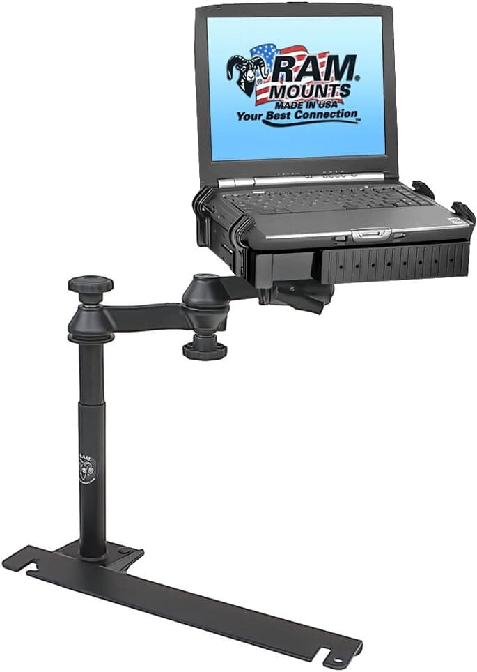 No-Drill(TM) Laptop Mount for the Dodge Challenger, Charger, Magnum, Sprinter Van, Freightliner Sprinter Van & Mercedes Sprinter Van