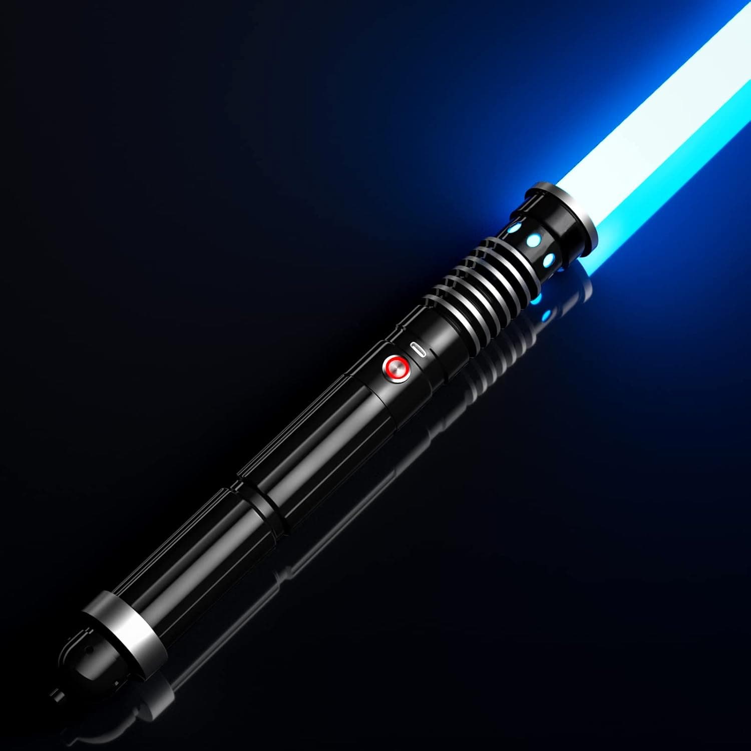 BMZFULLY Lightsabers for Adults | RGB 15 Colors Changeable & 10 Sound Fonts Dueling Lightsabers, Star Wars Lightsabers Toy, Realistic Lightsaber for Cosplay, Dueling Play