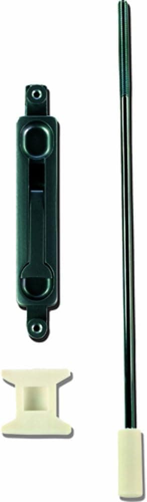 Global Door Controls 10 in. Flush Bolt with 1/8 in. Offset in Duronotic