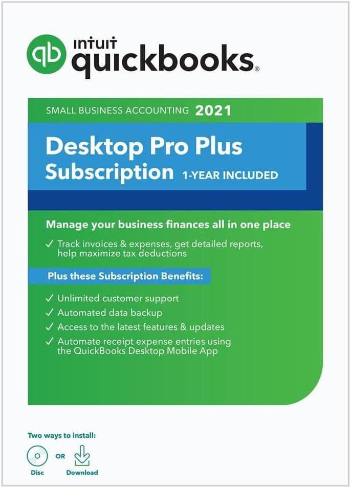 QB Desktop Pro Plus 2021
