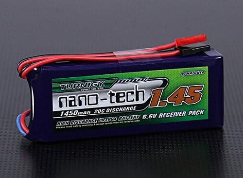 Turnigy Nano-tech 1450mAh 2S1P 20~40C LiFePo4 Receiver Pack