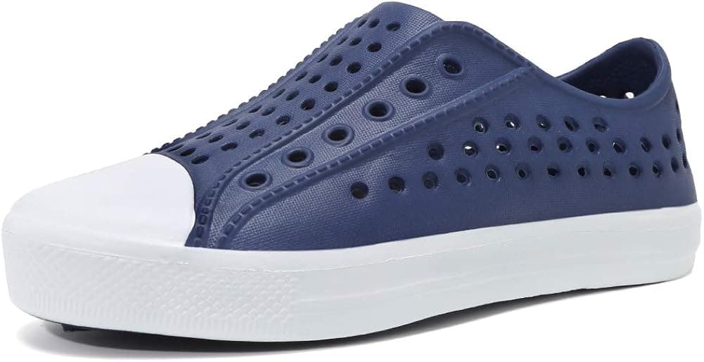 seannel Kids Slip-On Sneaker Lightweight Breathable Sandal Water Shoes Outdoor & Indoor-U819STLXS001-05-Blue-23