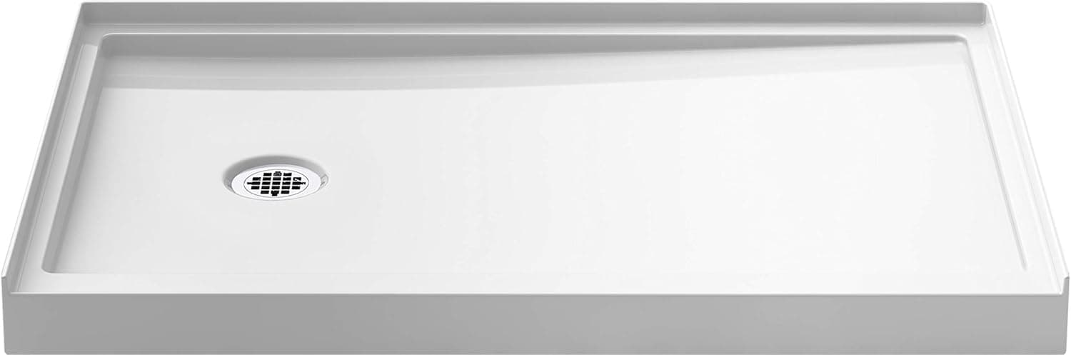 KOHLER 8639-0 Rely Shower Base, White