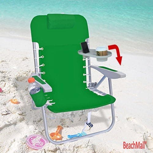 Rio Sports Ultra-light Backpack Chair with Removable Side Tray