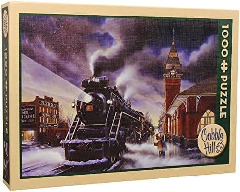 Cobble Hill Home for Christmas 1000 Piece Jigsaw Puzzle
