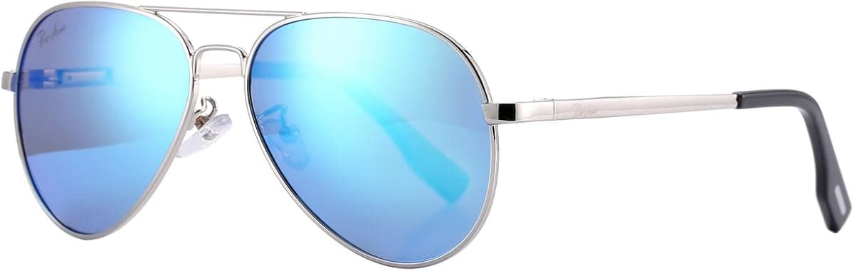 Pro Acme Small Polarized Aviator Sunglasses for Adult Small Face and Junior,52mm