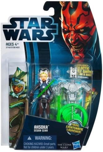 Star Wars 2012 Clone Wars Action Figure CW No. 15 Ahsoka Tano Scuba Gear