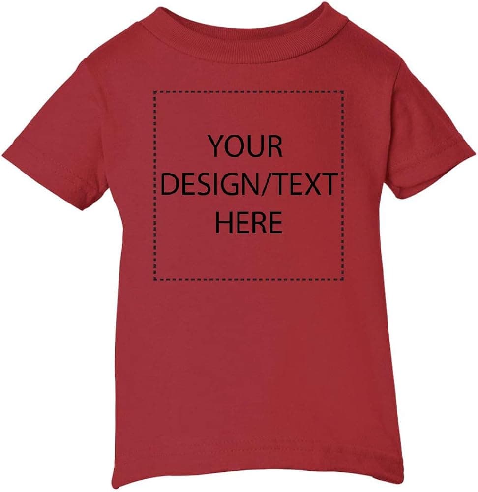 Custom Baby T-Shirt Personalize with Your Text or Image Infant Shirt