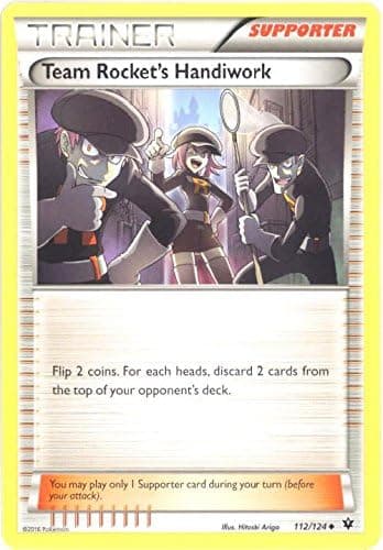 Pokemon - Team Rocket39;s Handiwork (112/124) - XY Fates Collide