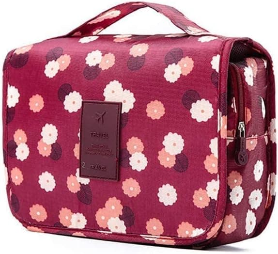 Sechunk Waterproof Travel Toiletry Bags Hanging Multi-function Cosmetic Bag Makeup Bag for Women