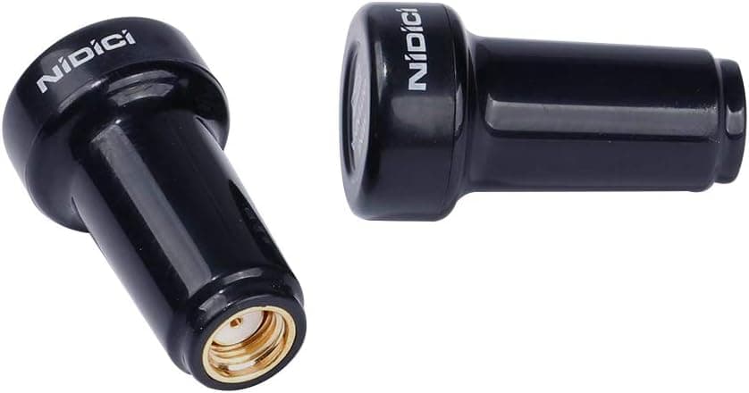 NIDICI 2pcs 5.8ghz RHCP Stubby RPSMA FPV Antenna for RC Quadcopter Drone Goggles VTX TX
