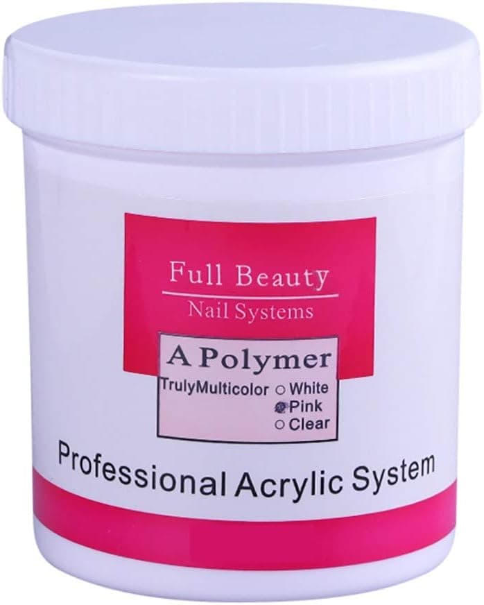 EKIMI 1 Box Nail Art Acrylic Powder Professional Acrylic Nail System Pink 2.6oz