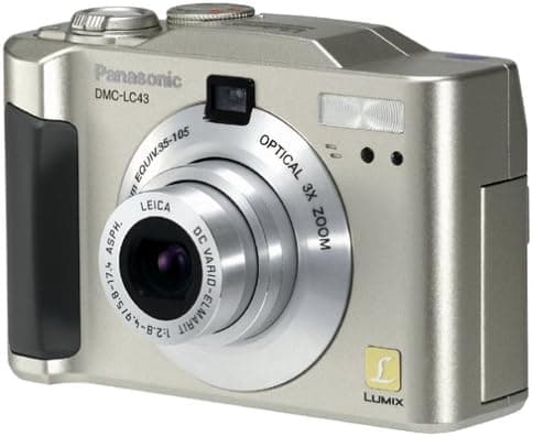 Panasonic Lumix DMC-LC43 4MP Digital Camera w/ 3x Optcial Zoom
