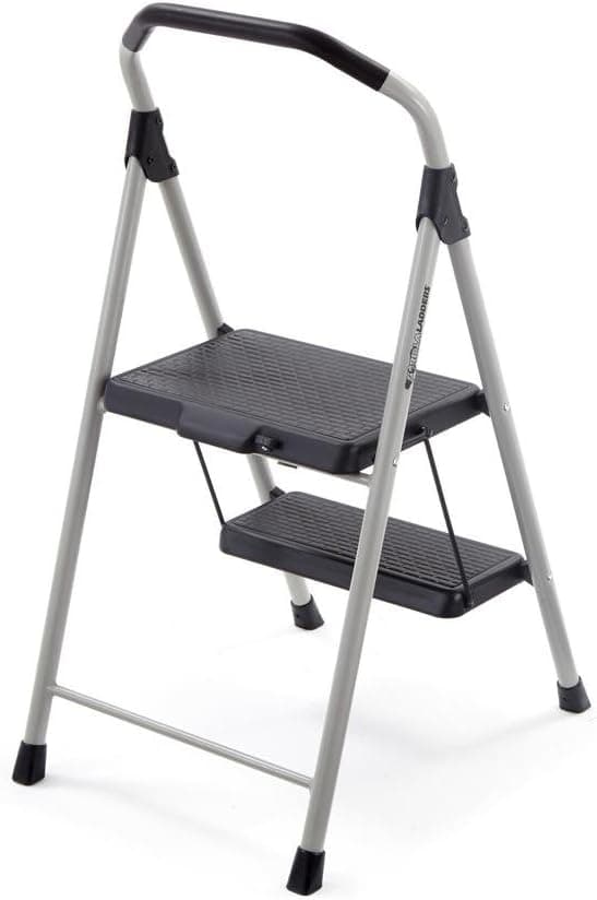 Ladder 2-Step Lightweight Steel Step with 225 lb. Load Capacity Type II Duty Rating